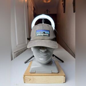 Patagonia Hat Cap Trucker Snap Back One Size Gray Mens Mesh Logo Outdoor Sports